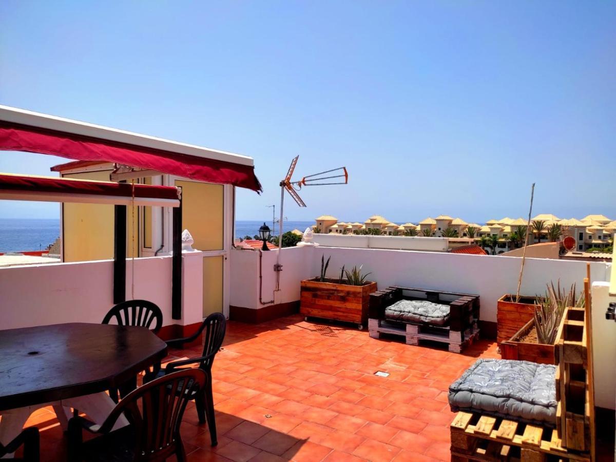 Sea view apartment in Alcalá Esterno foto